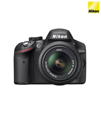 Nikon D3200 (Black) DSLR with AF-S 18-55mm VR Kit Lens