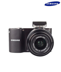 Samsung NX1000 20.3MP Mirrorless Wi-Fi Digital Camera (with 20-50mm Lens Kit) (Black)